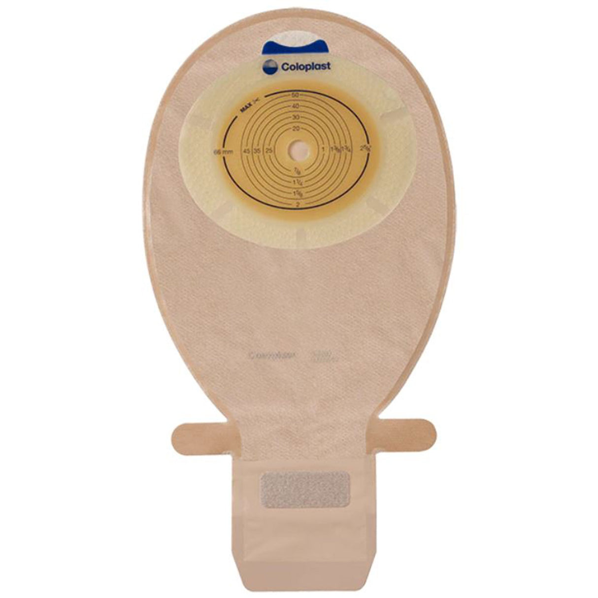 Ostomy Pouch SenSura Xpro One-Piece System 11-1/2 Inch Length, Maxi Flat, Pre-Cut 1-1/4 Inch Stoma Drainable - BeHope