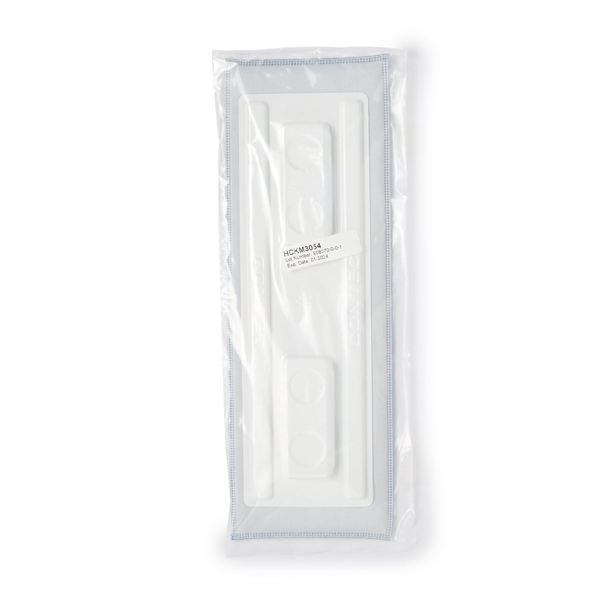 Cleanroom Wet Mop Pad Contec® Klean Max™ Sealed Edge Medium White Microfiber / Polyester Disposable - BeHope