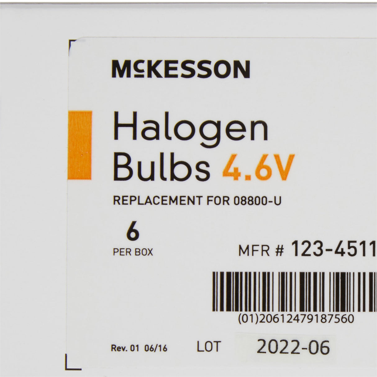Vaginal Specula Replacement Bulb McKesson Halogen 4.6 Volt 3 Watt - BeHope