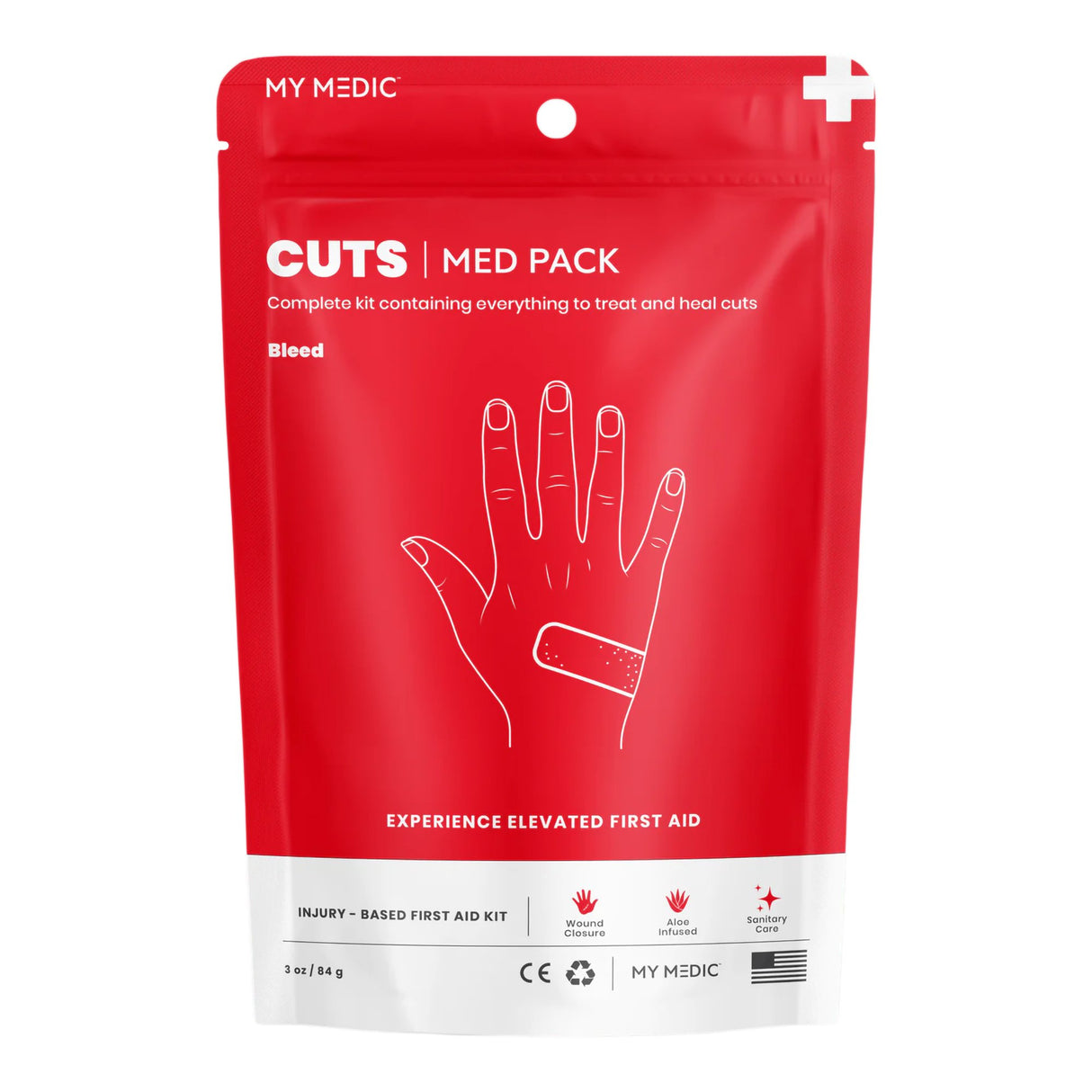 First Aid Medical Pack My Medic™ MED PACKS Cuts Pouch - BeHope