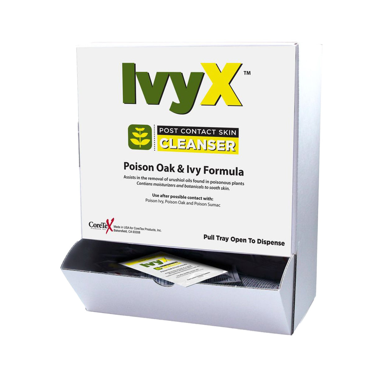 Itch Relief IvyX™ Post-Contact Towelette 25 per Box Individual Packet - BeHope