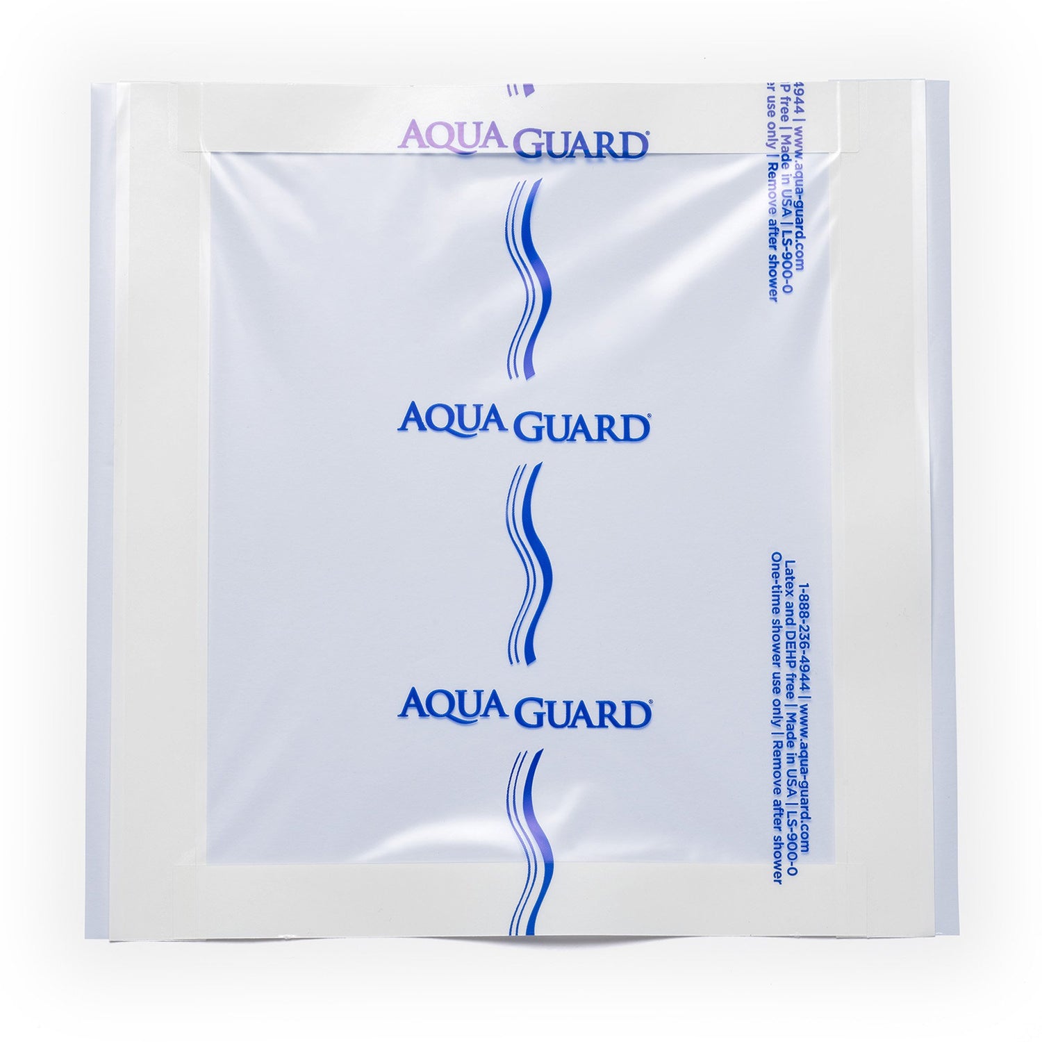 IV Site Barrier Protector AquaGuard® Shower Sheet 9 X 9 Inch Square NonSterile - BeHope