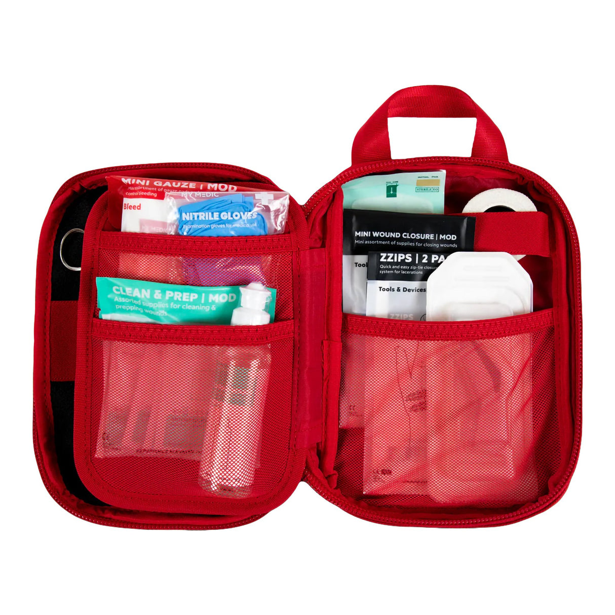 First Aid Kit My Medic Wound Closure Kit Red Soft Bag - BeHope