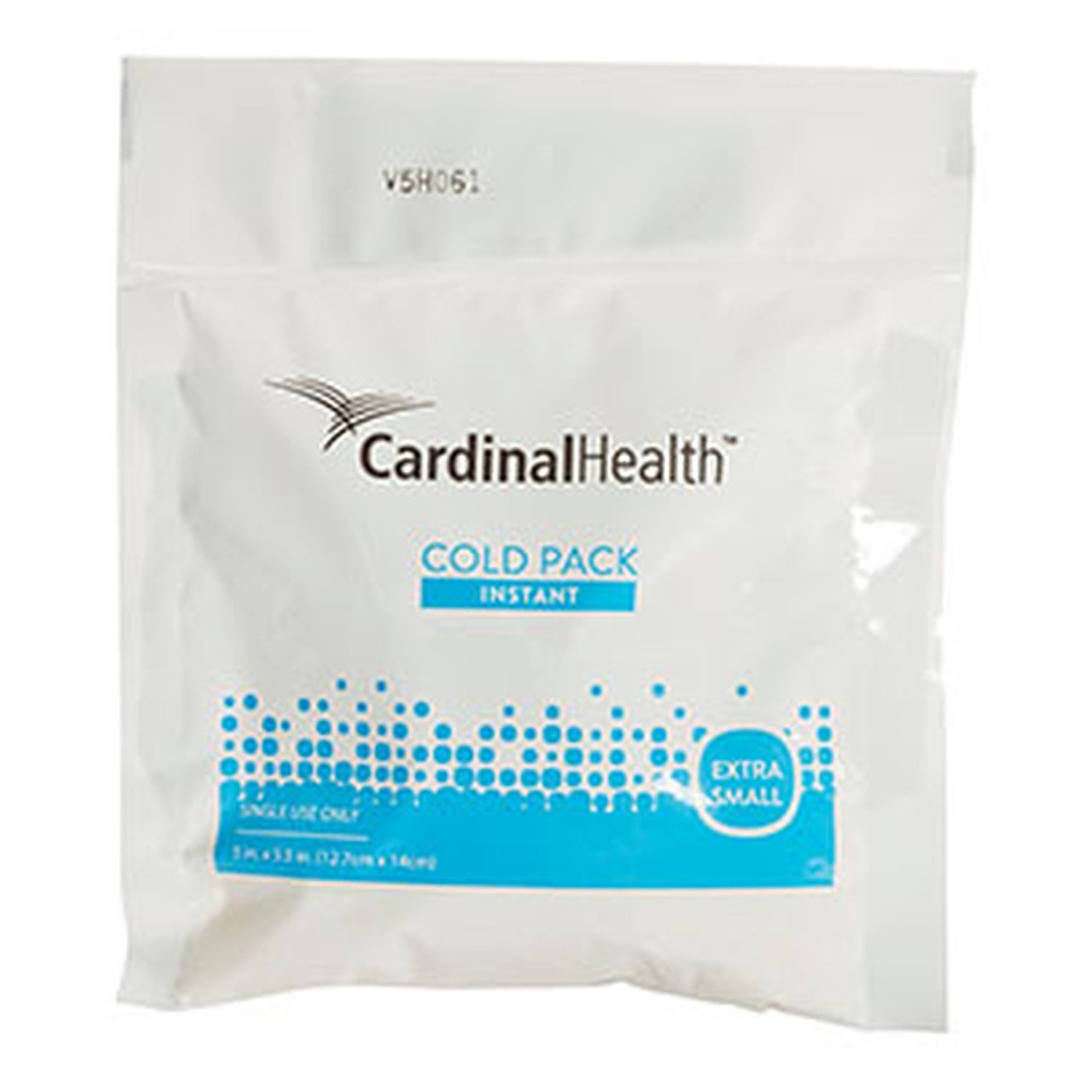 Instant Cold Pack Cardinal Health™ General Purpose X-Small 5 X 5-1/2 Inch Plastic / Ammonium Nitrate / Water Disposable - BeHope