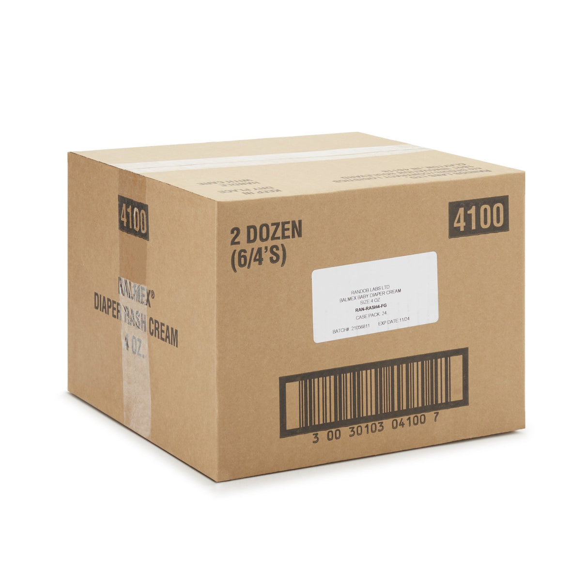 Diaper Rash Treatment Balmex 4 oz. Tube Scented Cream - BeHope