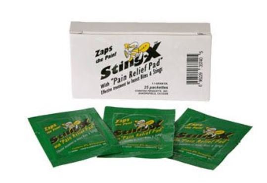Sting and Bite Relief Benzocaine Sting X® Towelette Individual Packet - BeHope
