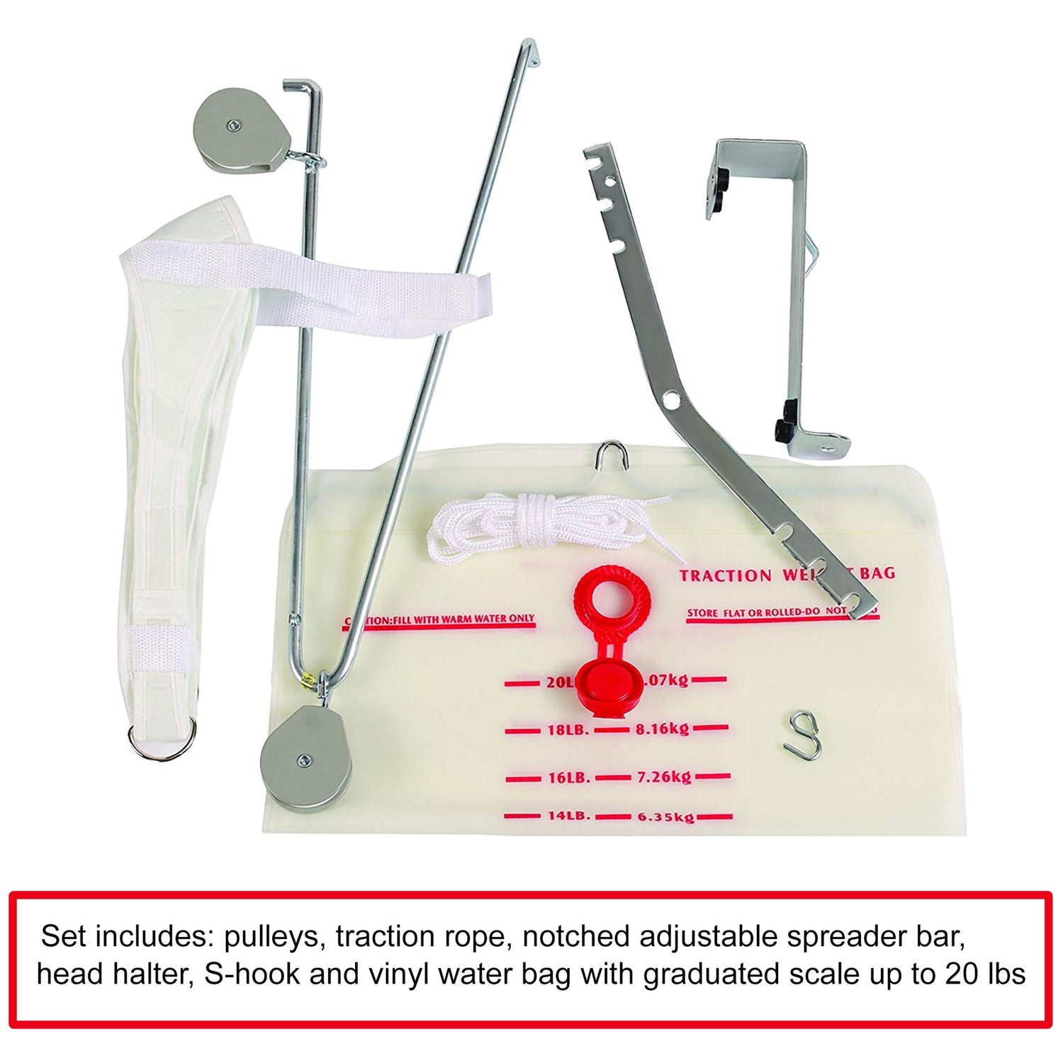 DMI® Overdoor Cervical Traction Kit One Size Fits Most - BeHope