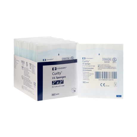 I.V. Sponge Curity 2 X 2 Inch 6-Ply Sterile 2 per Pack - BeHope