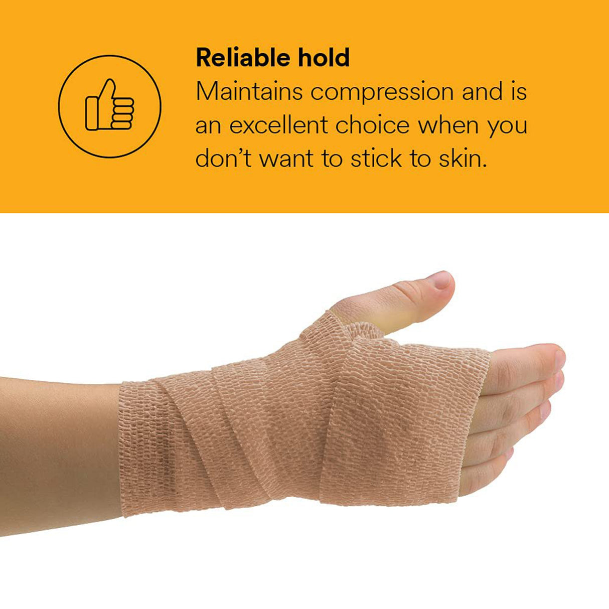 Cohesive Bandage 3M™ Coban™ NL 2 Inch X 2 Yard Self-Adherent Closure Tan NonSterile Standard Compression - BeHope