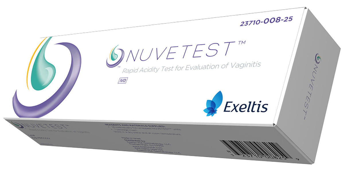 Sexual Health Test Kit NuveTest™ Bacterial Vaginosis (BV) / Trichomoniasis Test 25 Tests CLIA Waived - BeHope