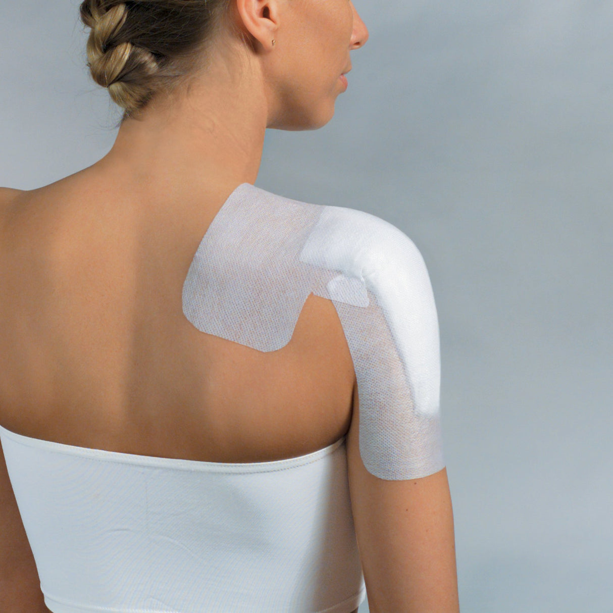 Dressing Retention Tape with Liner Cover-Roll® Stretch White 2 Inch X 2 Yard Nonwoven Polyester NonSterile - BeHope