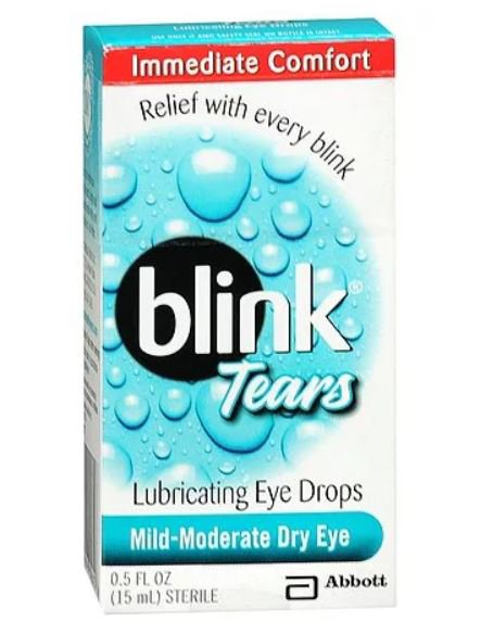 Eye Lubricant Blink Tears® 0.5 oz. Eye Drops - BeHope