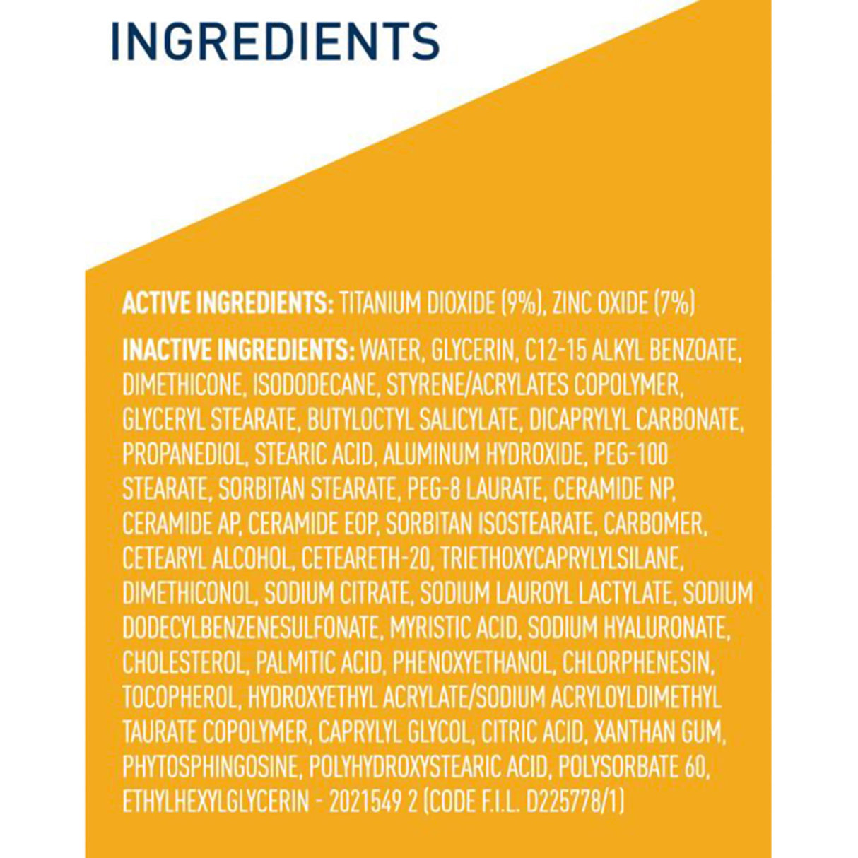 Sunscreen CeraVe® Hydrating Mineral Sunscreen Face SPF 50 Lotion 2.5 oz. Tube - BeHope