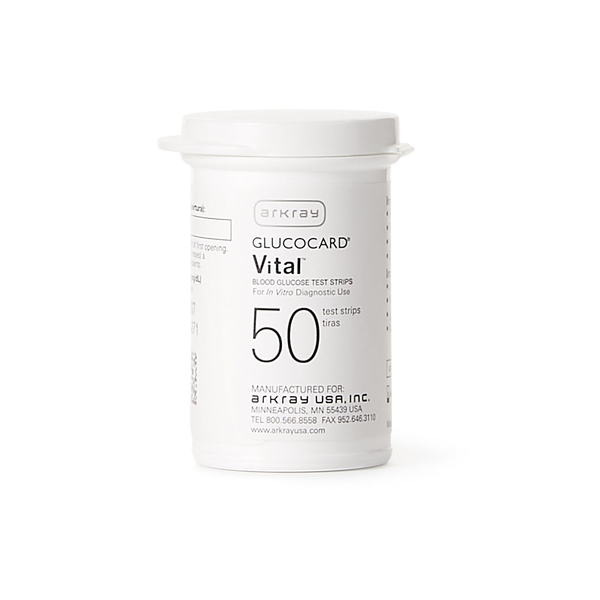 Blood Glucose Test Strips Glucocard® Vital™ 50 Strips per Pack - BeHope