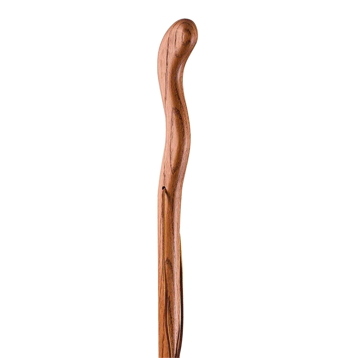 Walking Stick Brazos™ Twisted Fitness Walker Wood 55 Inch Height Red - BeHope
