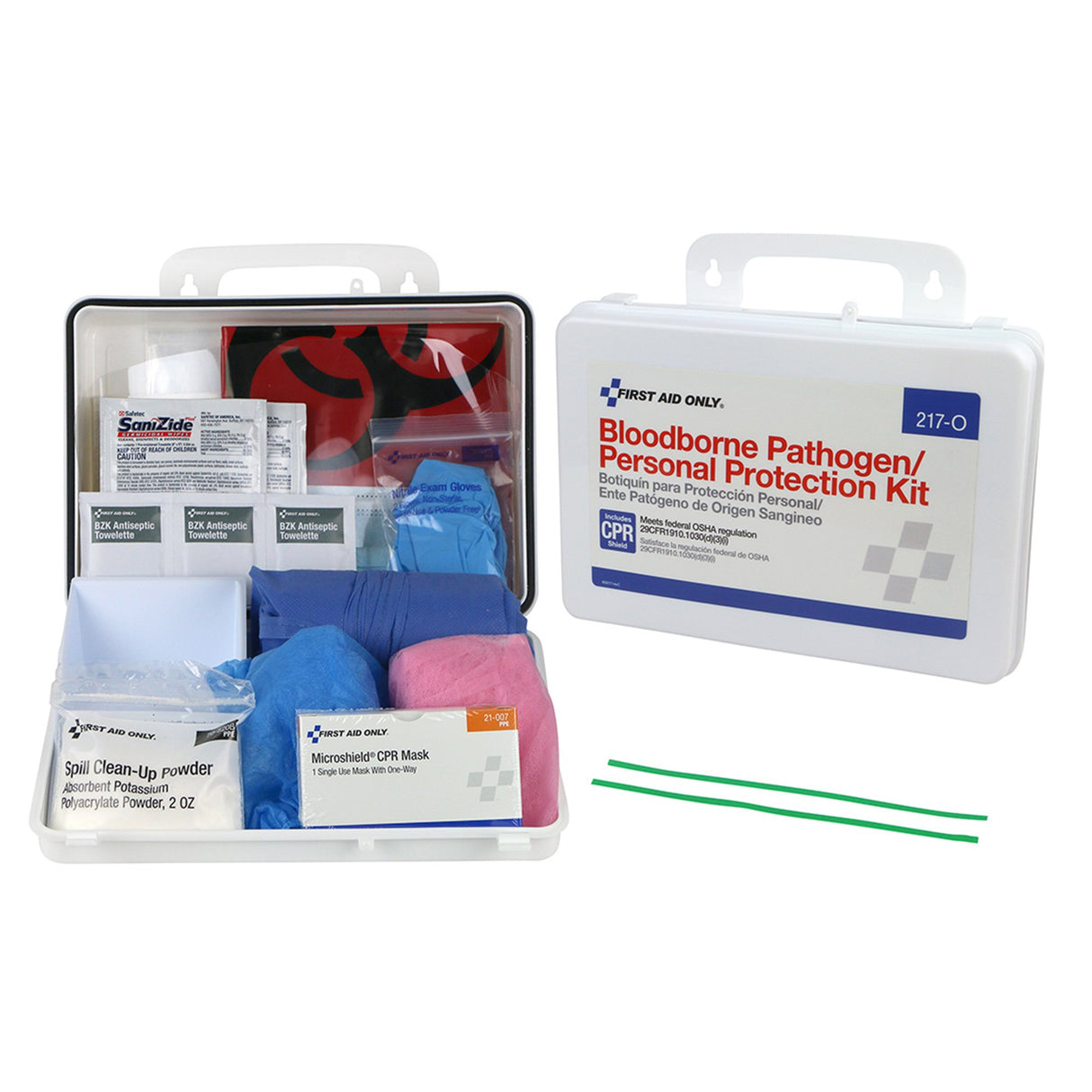 Blood Borne Pathogen / Personal Protection Kit First Aid Only - BeHope