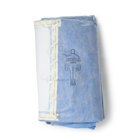 Abdominal Drape Laparotomy Drape 100 W X 77 W X 122 L Inch Sterile - BeHope