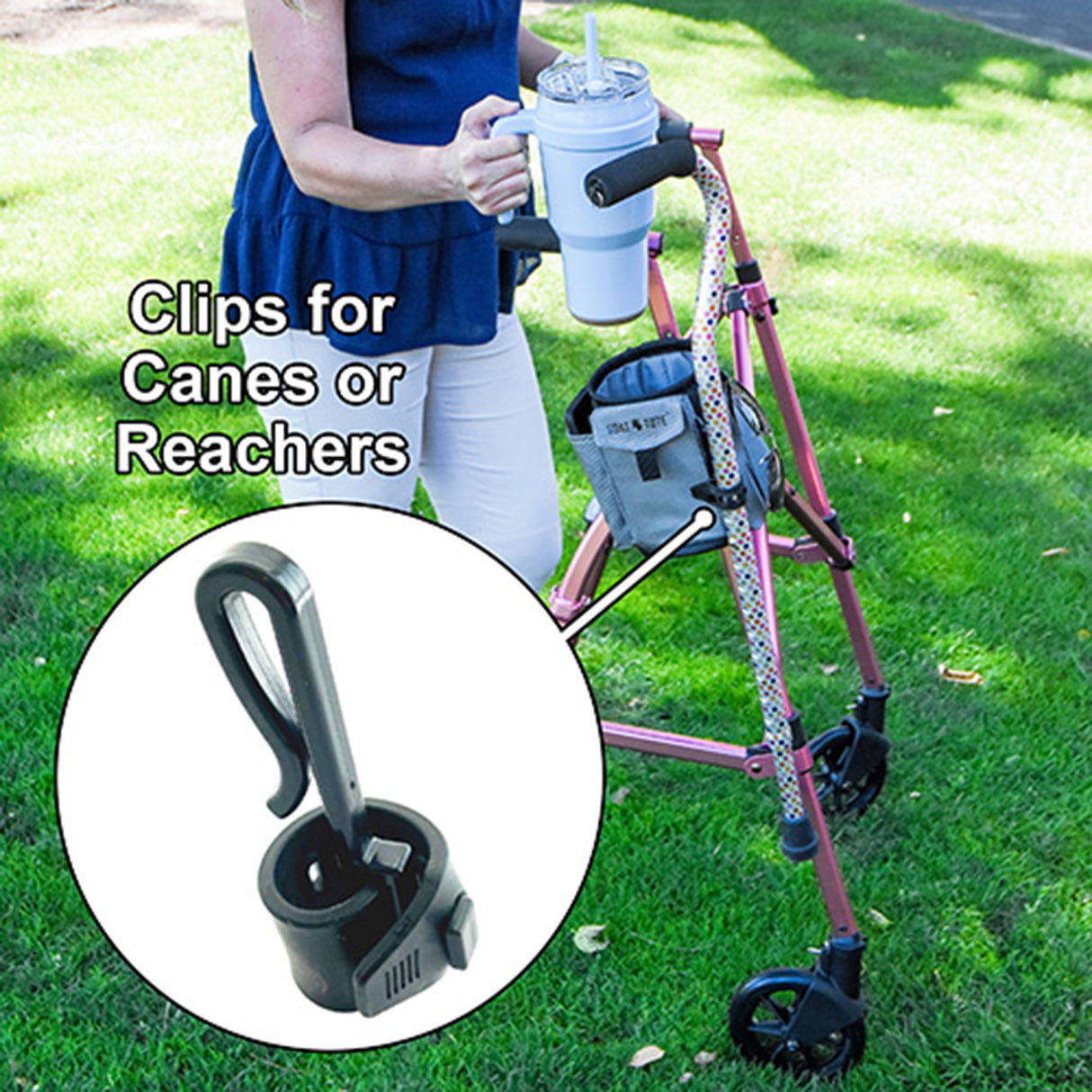 Goat Tote Mobility Tote Bag For Rollator / Walker / Wheelchair - BeHope