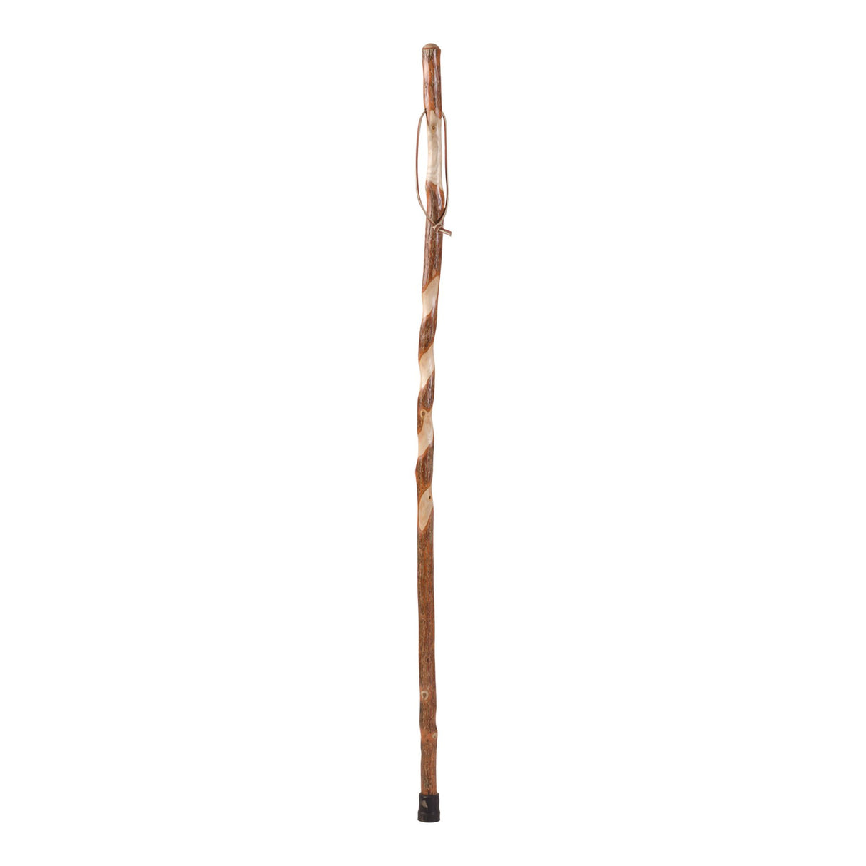 Walking Stick Brazos™ Twisted Trekker Wood 58 Inch Height Sassafras - BeHope