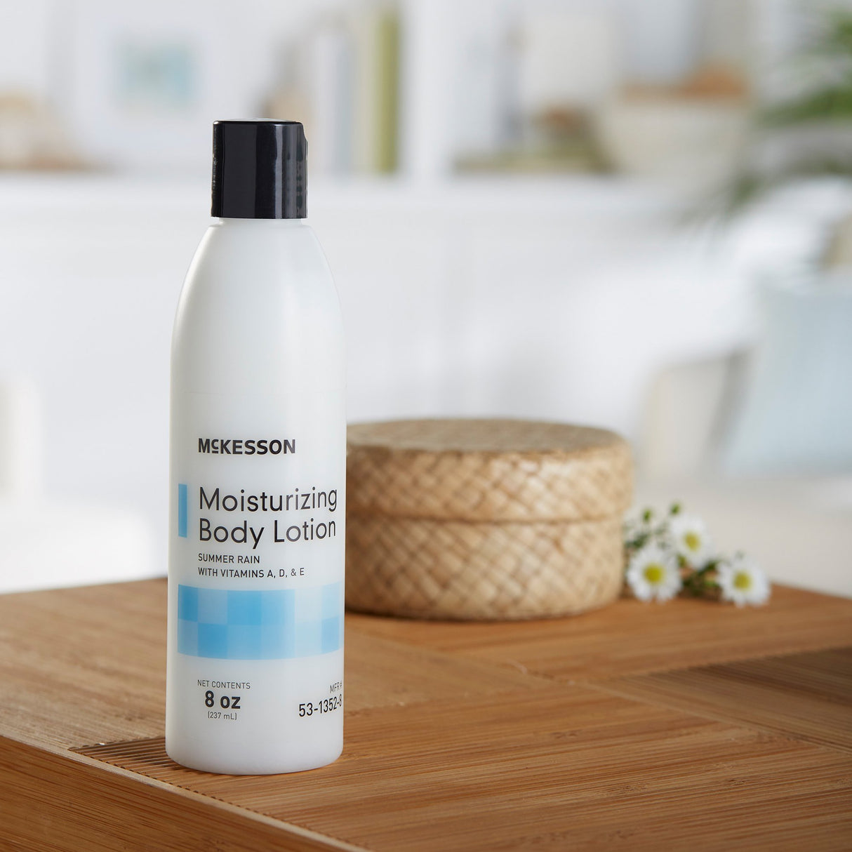 Hand and Body Moisturizer McKesson 8 oz. Bottle Summer Rain Scent Lotion - BeHope