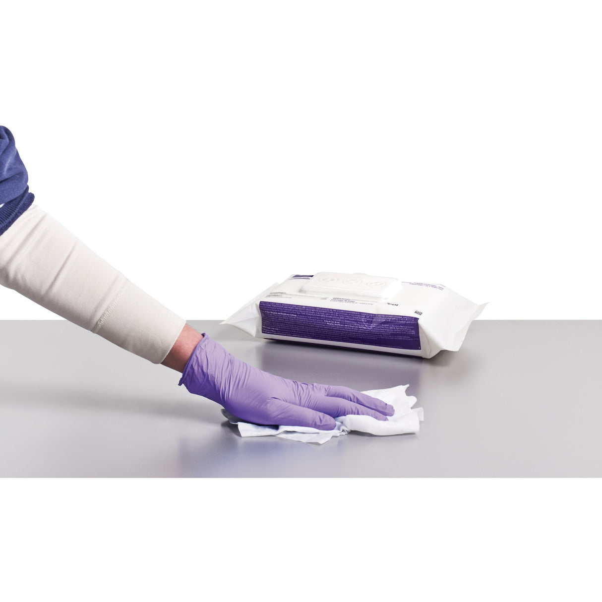 Surface Disinfectant Cleaner Super Sani-Cloth® Premoistened Germicidal Manual Pull Wipe 80 Count Soft Pack Alcohol Scent NonSterile - BeHope