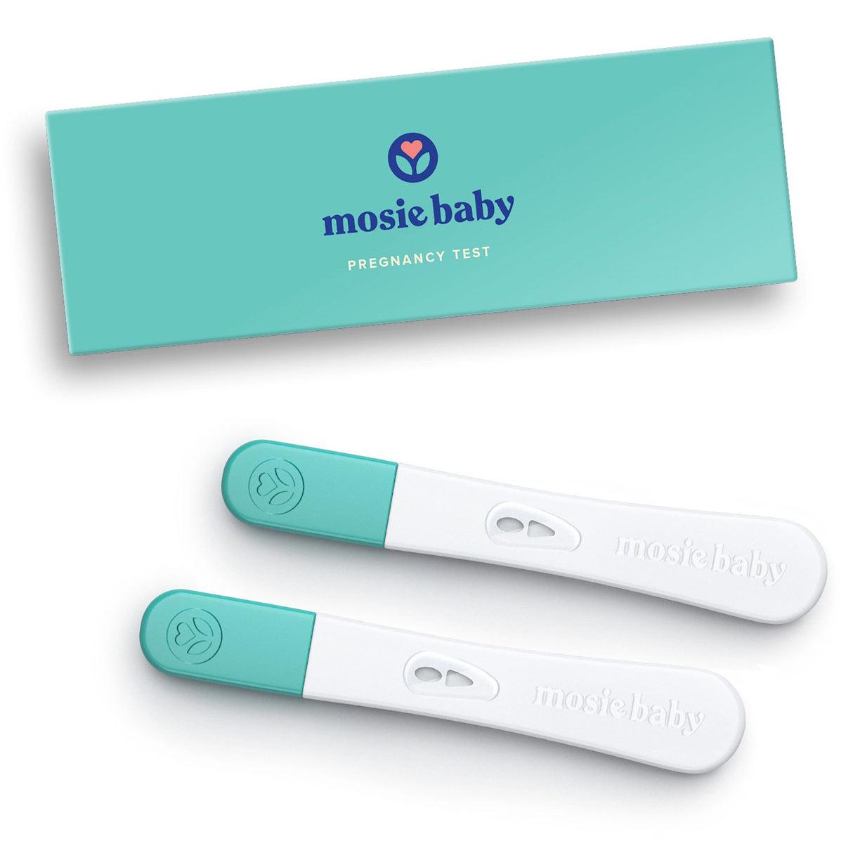 Reproductive Health Test Kit Mosie Baby hCG Pregnancy Test 2 Tests Non-Regulated - BeHope