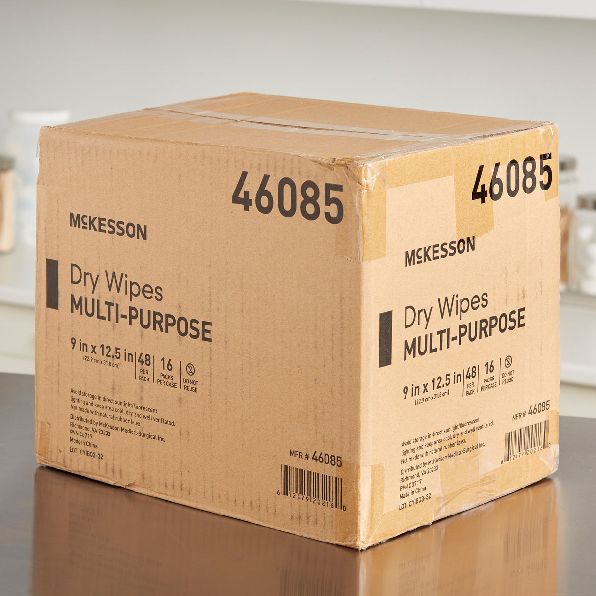 Task Wipe McKesson Medium Duty White NonSterile 9 X 12-1/2 Inch Disposable - BeHope