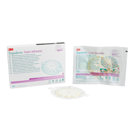 Foam Dressing 3M™ Tegaderm™ High Performance 5-5/8 X 6-1/8 Inch With Border Film Backing Acrylic Adhesive Oval Sterile - BeHope