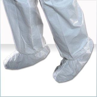 Shoe Cover Critical Cover® MaxGrip® One Size Fits Most Shoe High Nonskid Sole White NonSterile - BeHope