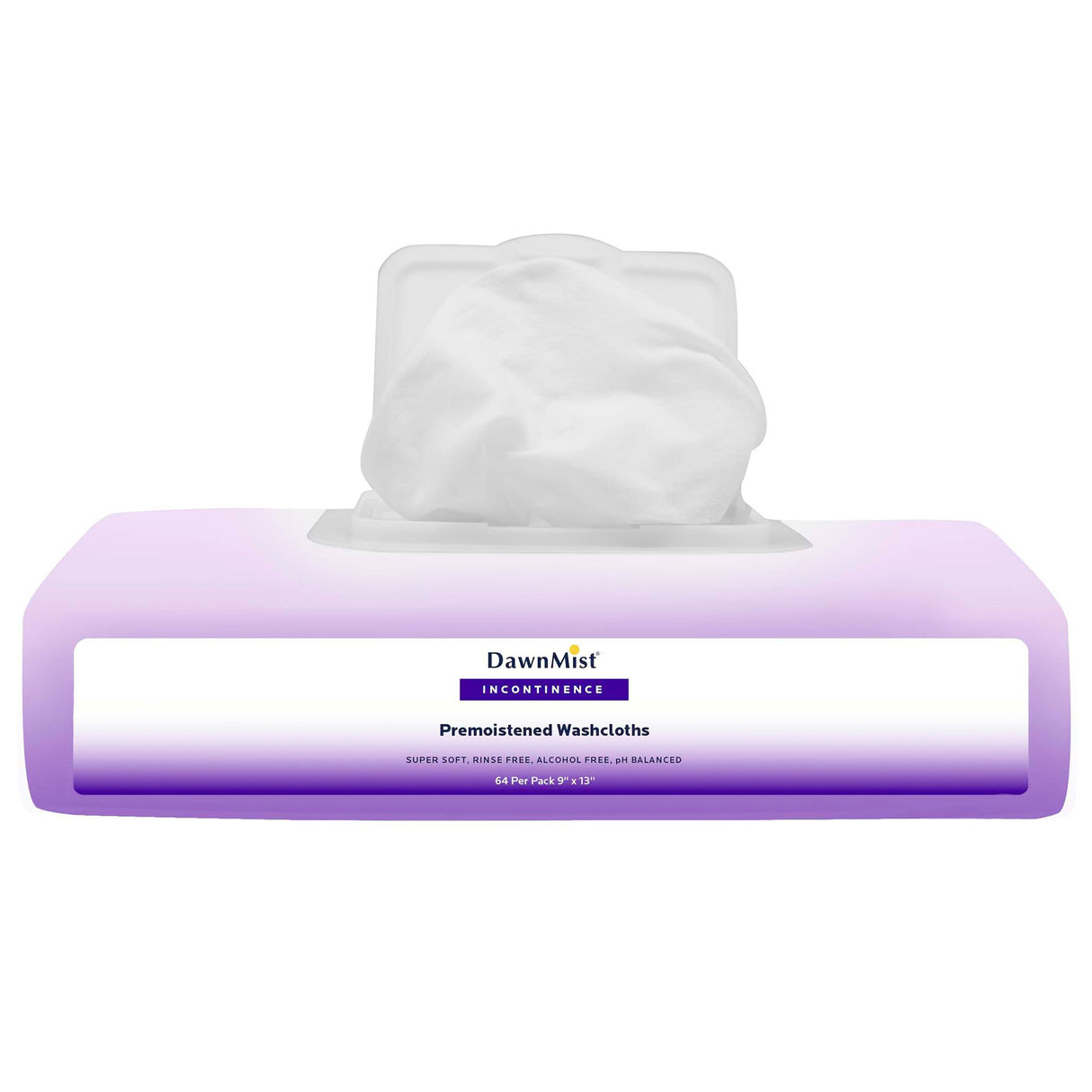Personal Cleansing Wipe DawnMist® Soft Pack Fresh Scent 64 Count - BeHope