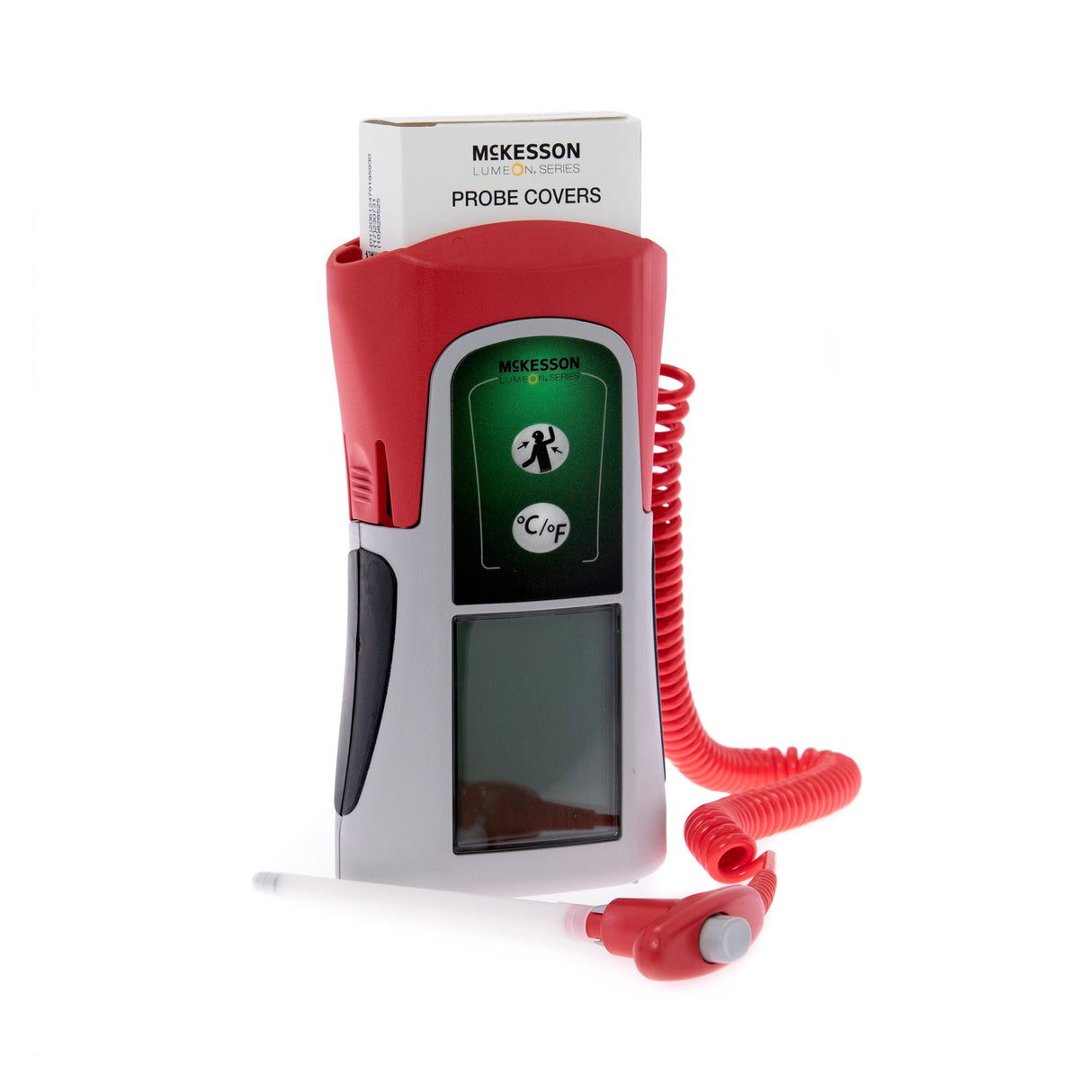 Electronic Probe Thermometer McKesson LUMEON™ Oral / Rectal Probe Handheld - BeHope