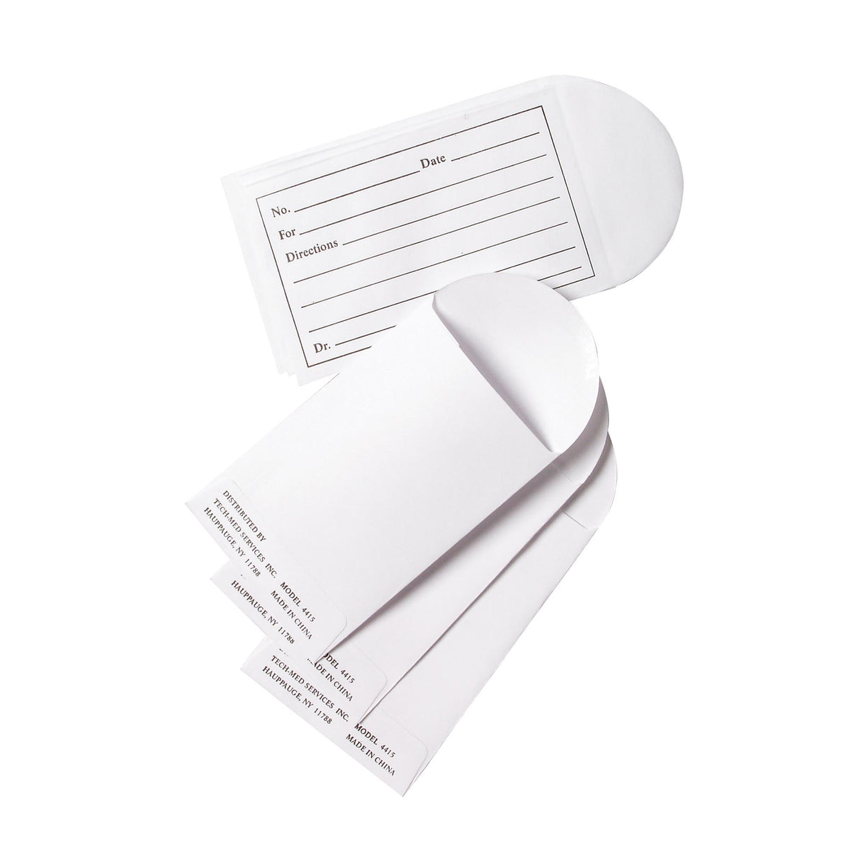 Medication Envelope Tech-Med® White 3½ X 2¼ Inch - BeHope