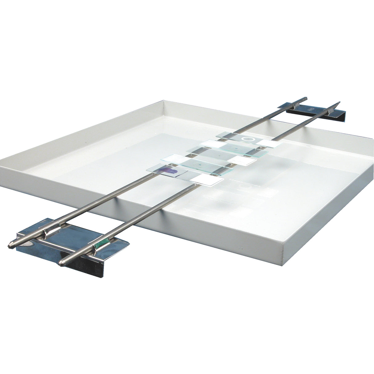 Slide Staining Rack McKesson Stainless Steel 22 Slide Capacity - BeHope