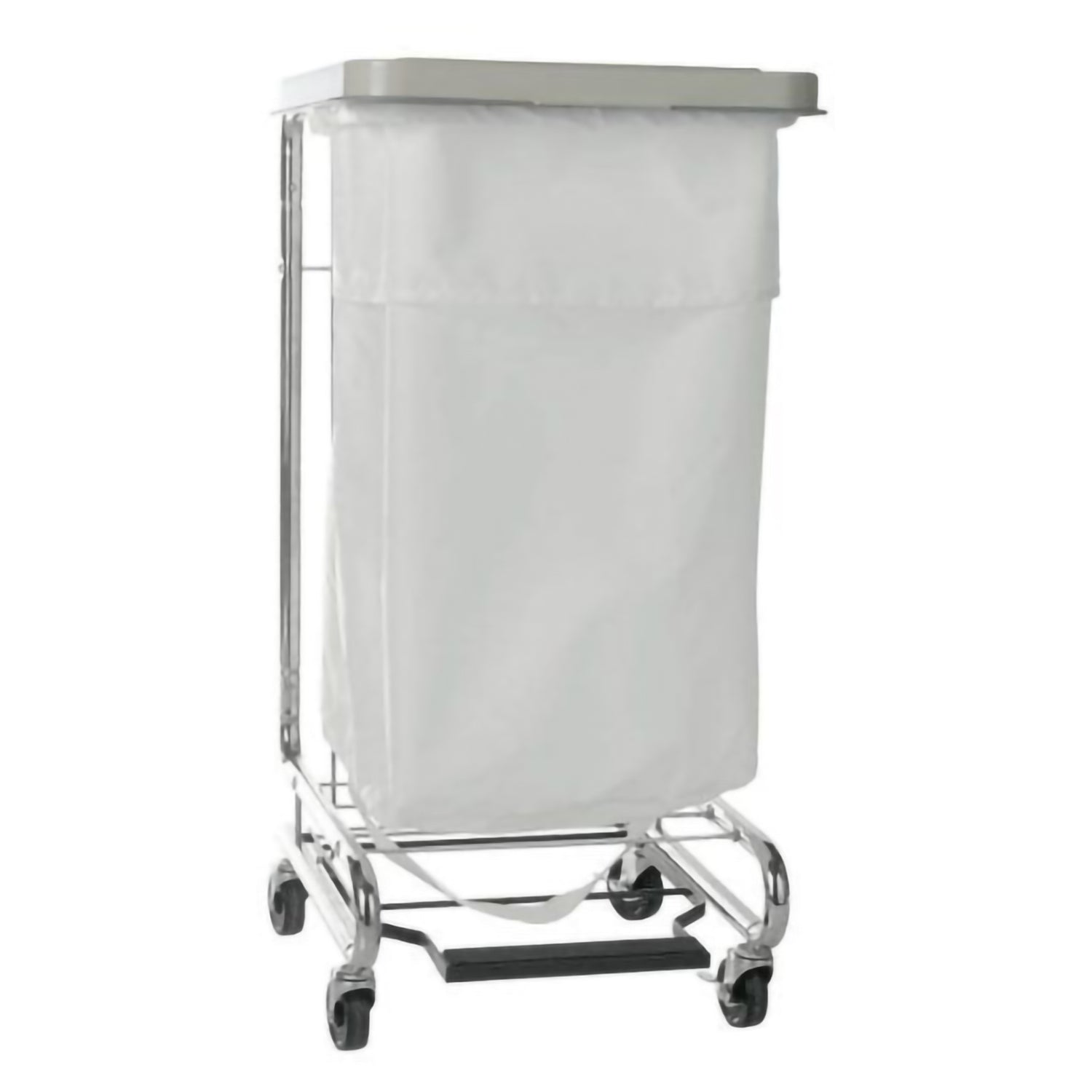 Hamper Stand McKesson Biohazardous Waste Rectangular Opening Foot Pedal Self-Closing Lid - BeHope