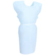Patient Exam Gown McKesson One Size Fits Most Blue Disposable - BeHope