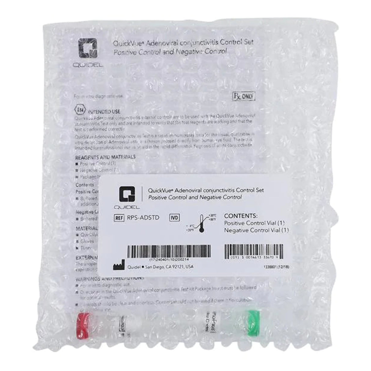 Immunology Control Set RPS Adeno Detector™ Positive Level / Negative Level - BeHope