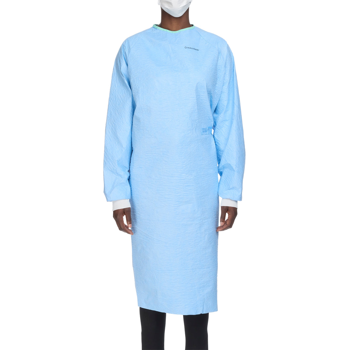 Surgical Gown with Towel Aero Blue Large Blue Sterile AAMI Level 3 Disposable - BeHope