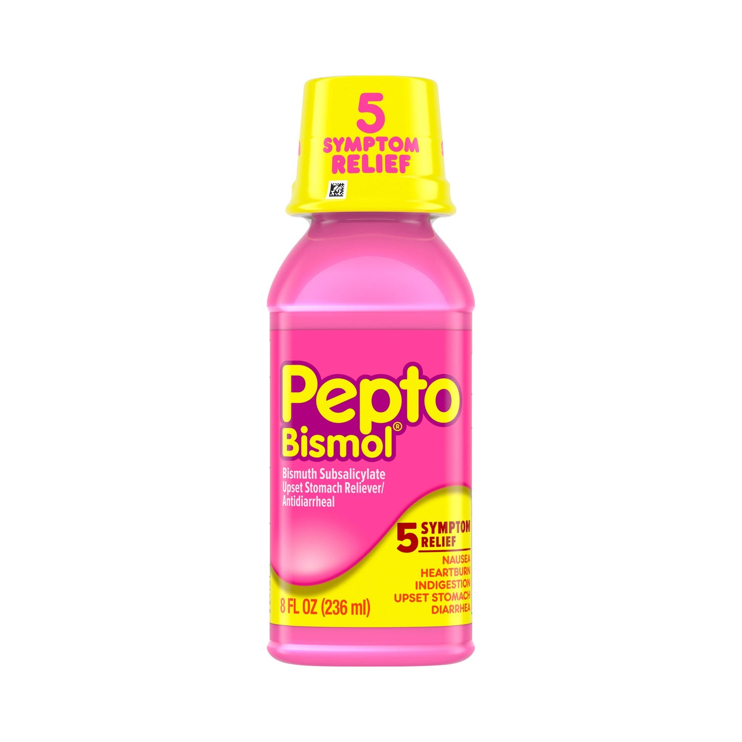 Anti-Diarrheal Pepto Bismol® 262 mg Strength Liquid 8 oz. - BeHope