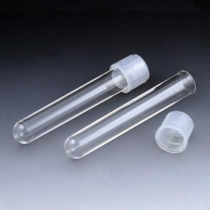 Test Tube Plain 5 mL Dual Position Snap Cap Polystyrene Tube - BeHope