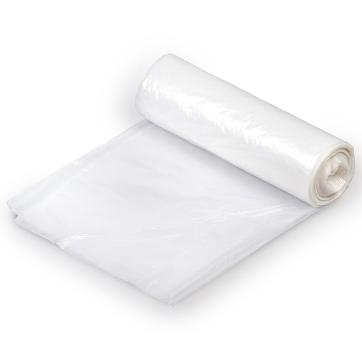 Trash Bag Colonial Bag 30 gal. Clear LLDPE 1.35 mil 30 X 36 Inch X-Seal Bottom Coreless Roll - BeHope