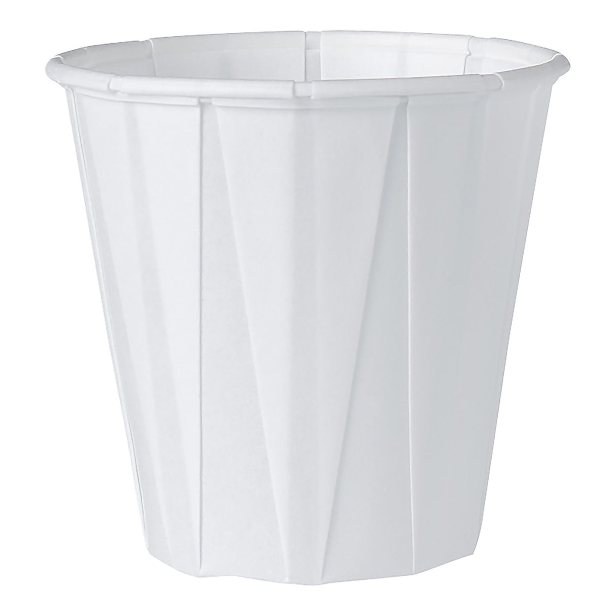 Souffle Cup Solo® 3.5 oz. White Paper Disposable - BeHope