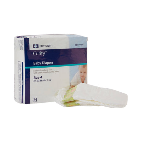 Unisex Baby Diaper Cardinal Health™ Wings™ Size 4 / Large Disposable Heavy Absorbency - BeHope