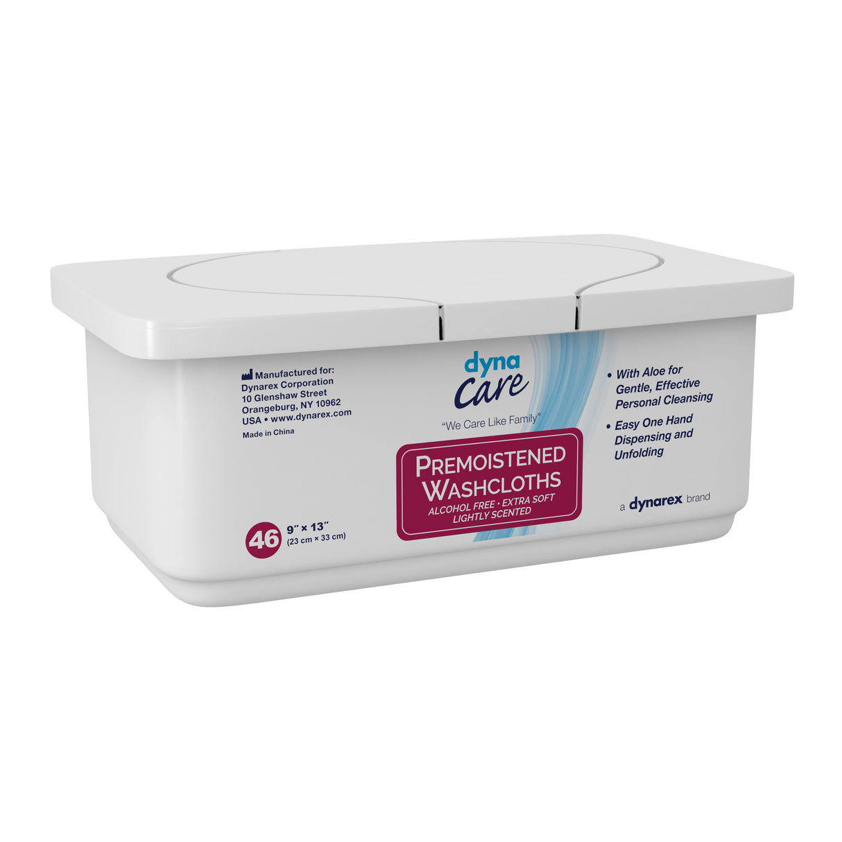 Personal Cleansing Wipe DynaCare Tub Scented 46 Count - BeHope