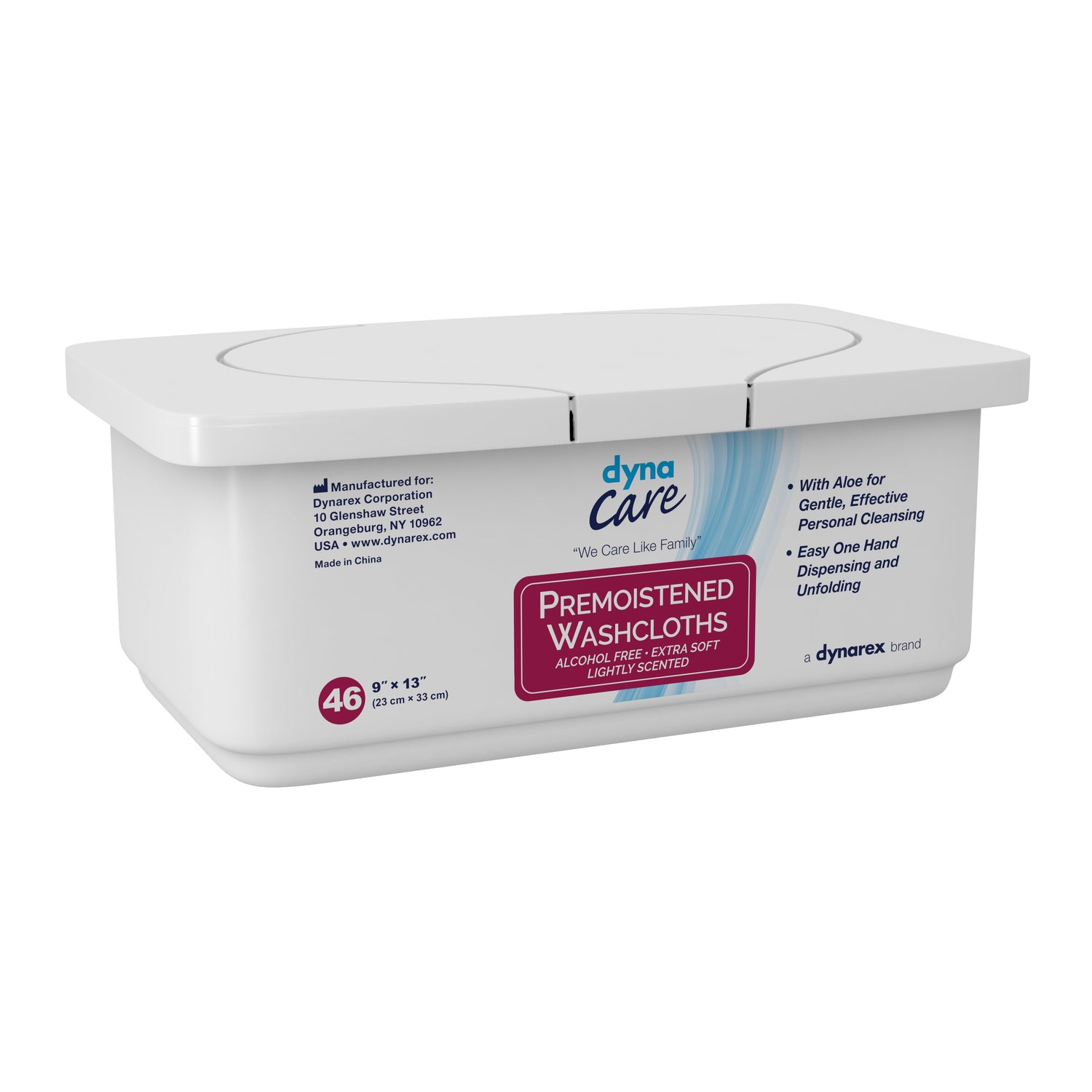 Personal Cleansing Wipe DynaCare Tub Scented 46 Count - BeHope