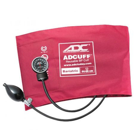 Aneroid Sphygmomanometer Unit Bariatric Diagnostix™720 Series Bariatric Cuff Nylon Cuff 44 - 66 cm Pocket Aneroid - BeHope