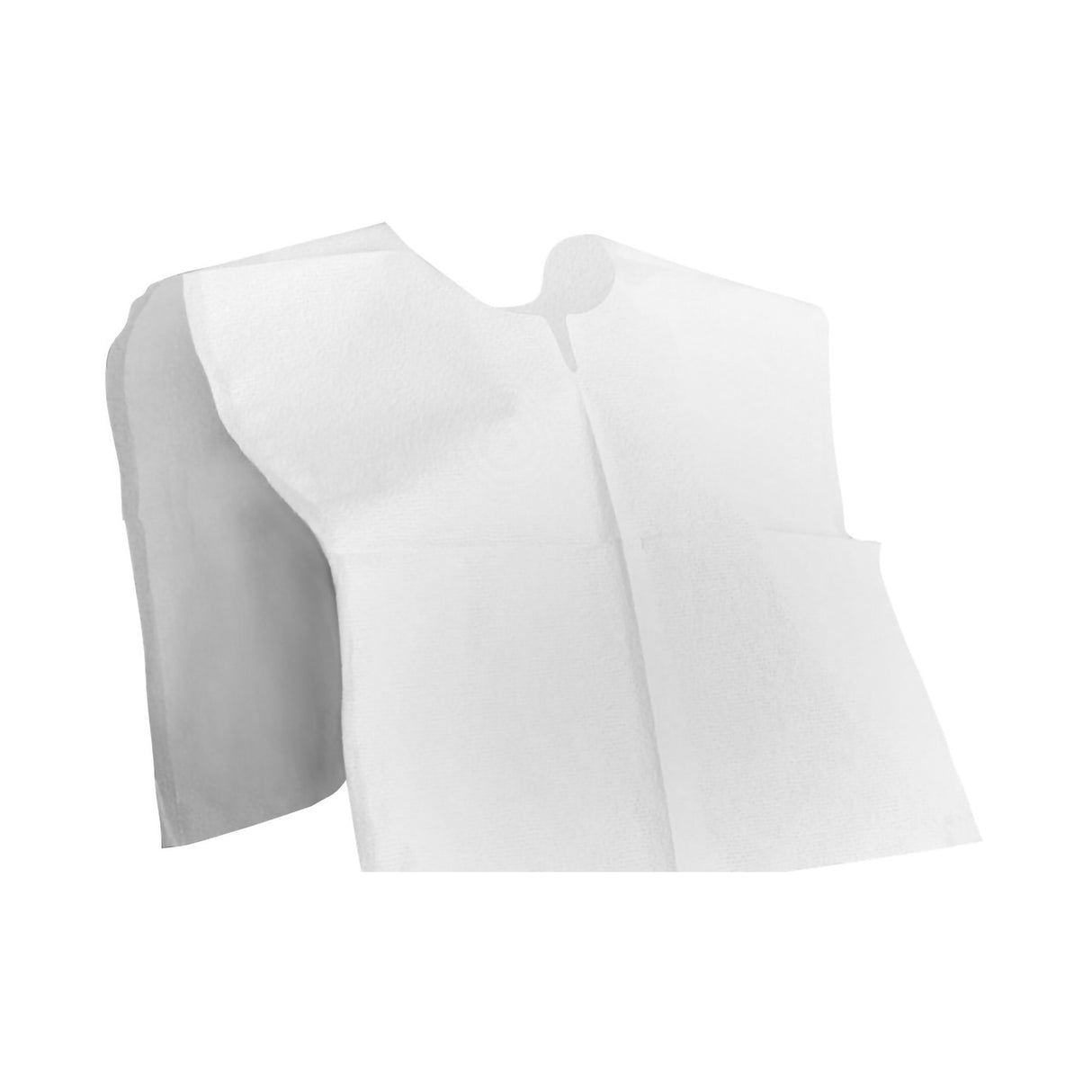 Exam Cape McKesson White Open Sides Without Closure Unisex - BeHope