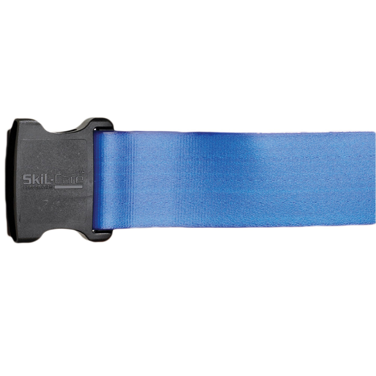 Gait Belt SkiL-Care™ PathoShield 60 Inch Length Blue Plastic Coated Webbing - BeHope