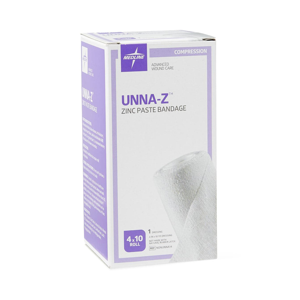 Unna Boot Unna-Z™ Zinc Oxide 4 Inch X 10 Yard - BeHope
