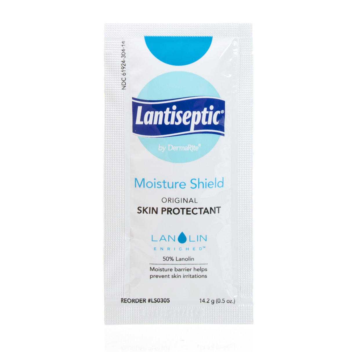 Skin Protectant Lantiseptic® Moisture Shield 14.2 Gram Individual Packet Lanolin Scent Ointment - BeHope