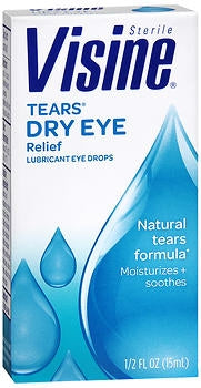 Eye Lubricant Visine® 0.5 oz. Eye Drops - BeHope